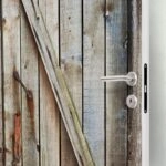 Αυτοκολλητο Πορτας OLD WOODEN DOOR