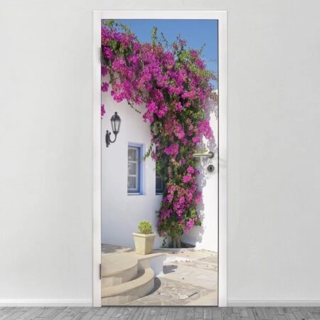 Αυτοκολλητο Πορτας BOUGAIVILLEA WINDOW - Αλλα