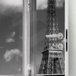 Αυτοκολλητο Πορτας PARIS VIEW
