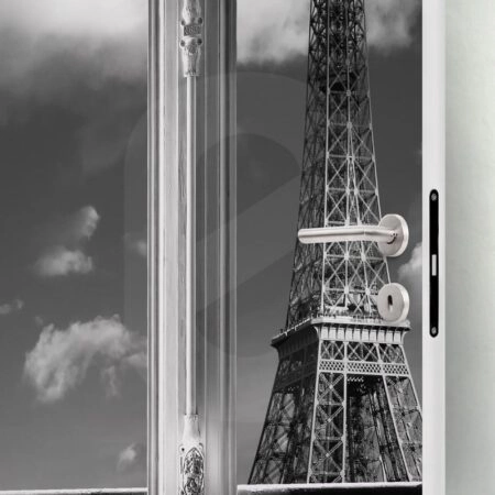 Αυτοκολλητο Πορτας PARIS VIEW - Πόλεις Sticky 1