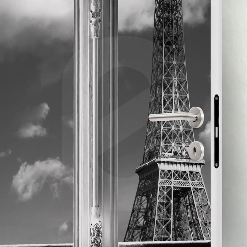 Αυτοκολλητο Πορτας PARIS VIEW