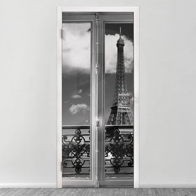 Αυτοκολλητο Πορτας PARIS VIEW