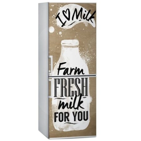 Αυτοκόλλητο ψυγείου MILK - Food and Drink
