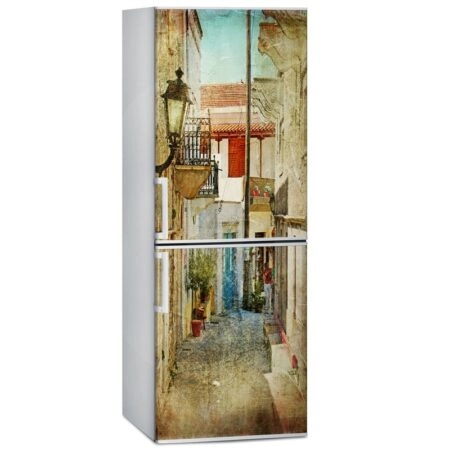 Αυτοκόλλητο ψυγείου OLD GREEK STREETS - Αλλα