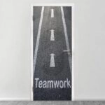 Αυτοκολλητο Πορτας TEAMWORK