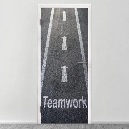 Αυτοκολλητο Πορτας TEAMWORK - Αλλα