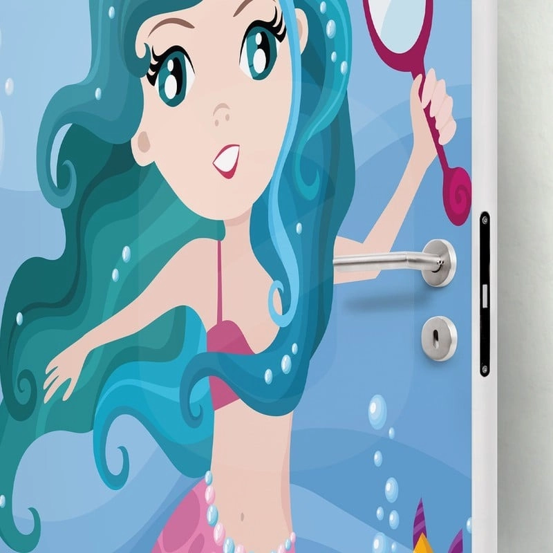Αυτοκολλητο Πορτας MERMAID