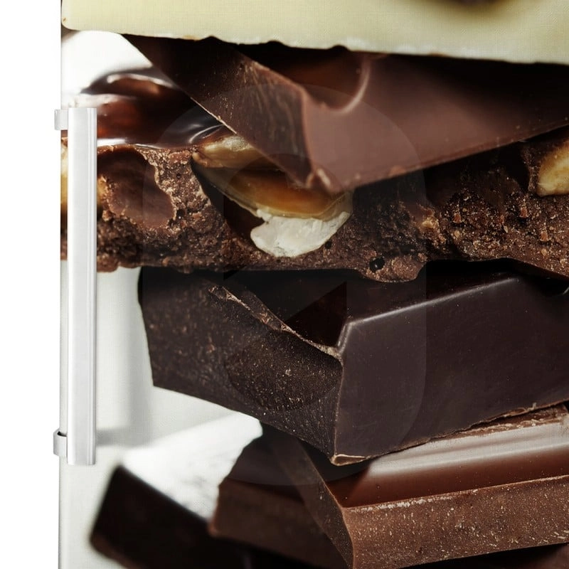 Αυτοκόλλητο ψυγείου WHITE-DARK CHOCOLATE