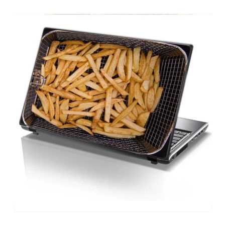 Αυτοκόλλητο Laptop FRIES - Laptops