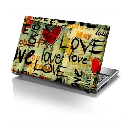 Αυτοκόλλητο Laptop LOVE GRAFFITI - Laptops