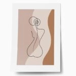 Πόστερ ABSTRACT WOMAN BODY