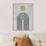Πόστερ ABSTRACT CIRCLE AND LINES