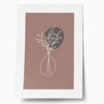 Πόστερ ABSTRACT FLORAL BOTANICAL ART
