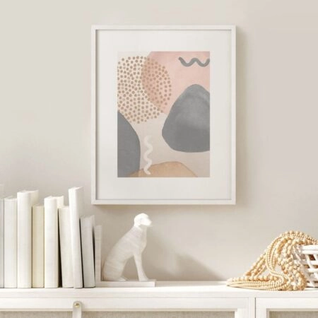 Πόστερ ABSTRACT MODERN PINK - Abstract - Αφηρημένα