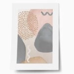 Πόστερ ABSTRACT MODERN PINK