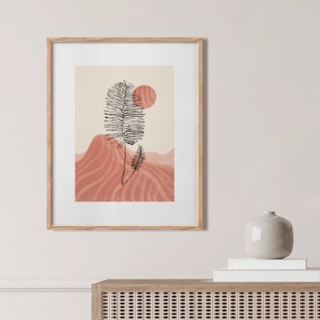 Πόστερ ABSTRACT MOUNTAINS AND SUN - Abstract - Αφηρημένα