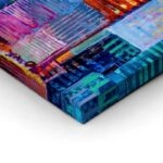 Πίνακας Πανοραμικός ABSTRACT PAINTING OF URBAN SKYSCRAPERS