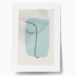 Πόστερ ABSTRACT PASTEL FACE
