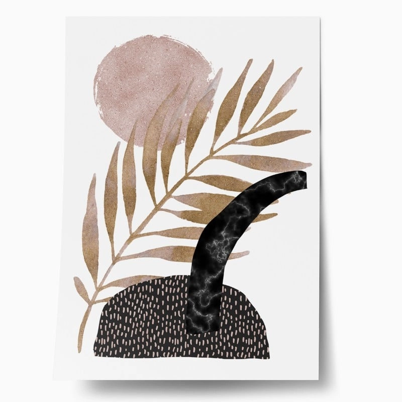 Πόστερ ABSTRACT TROPICAL LEAF