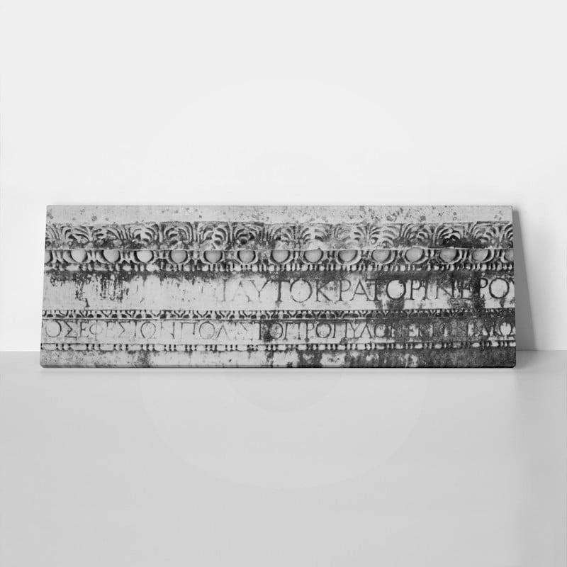 Πίνακας Πανοραμικός σε καμβά ANCIENT GREEK INSCRIPTION