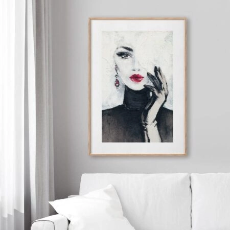Πόστερ BEAUTIFUL WOMAN WATERCOLOR - Πορτραιτα - Φιγουρες