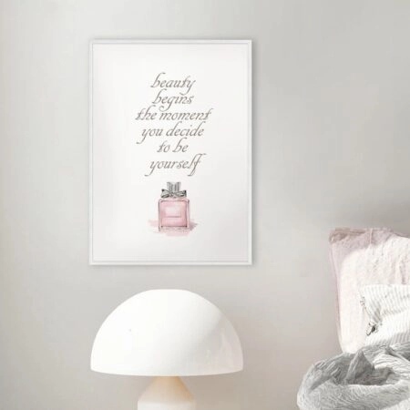 Πόστερ BEAUTY BEGINS - Φρασεις - Κείμενο