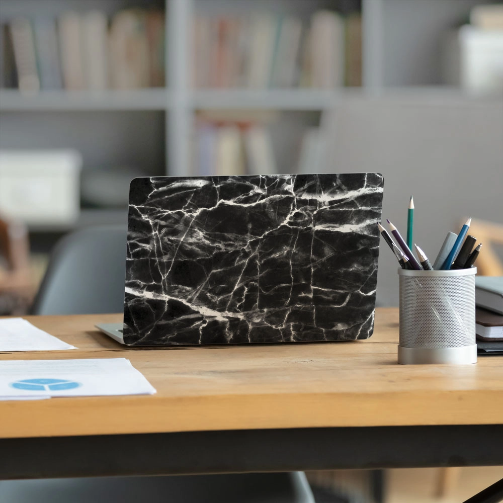 Αυτοκόλλητο Laptop BLACK MARBLE