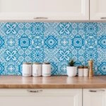 Αυτοκόλλητα Πλακάκια BLUE AND WHITE CLASSIC SET 8 τμχ