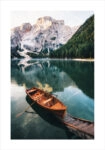 Πόστερ BOAT IN CRYSTAL LAKE