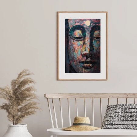 Πόστερ BUDDHA OIL PAINTING - Πορτραιτα - Φιγουρες