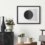 Πόστερ CIRCLE WITH LINES