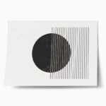Πόστερ CIRCLE WITH LINES
