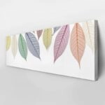 Πίνακας σε καμβά Πανοραμικός COLORFUL LEAVES