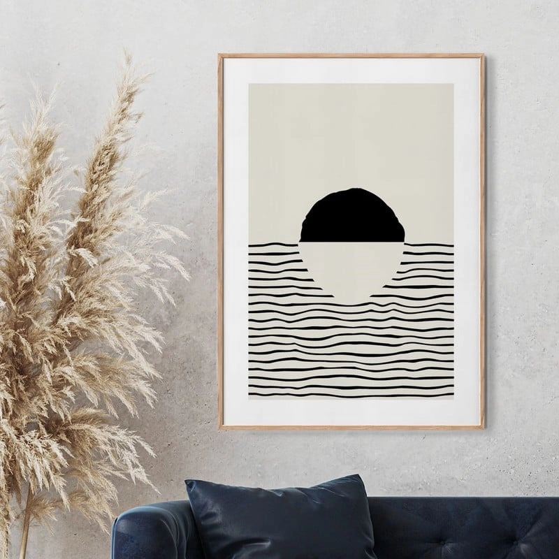 Πόστερ CREATIVE MINIMALIST ART CIRCLE