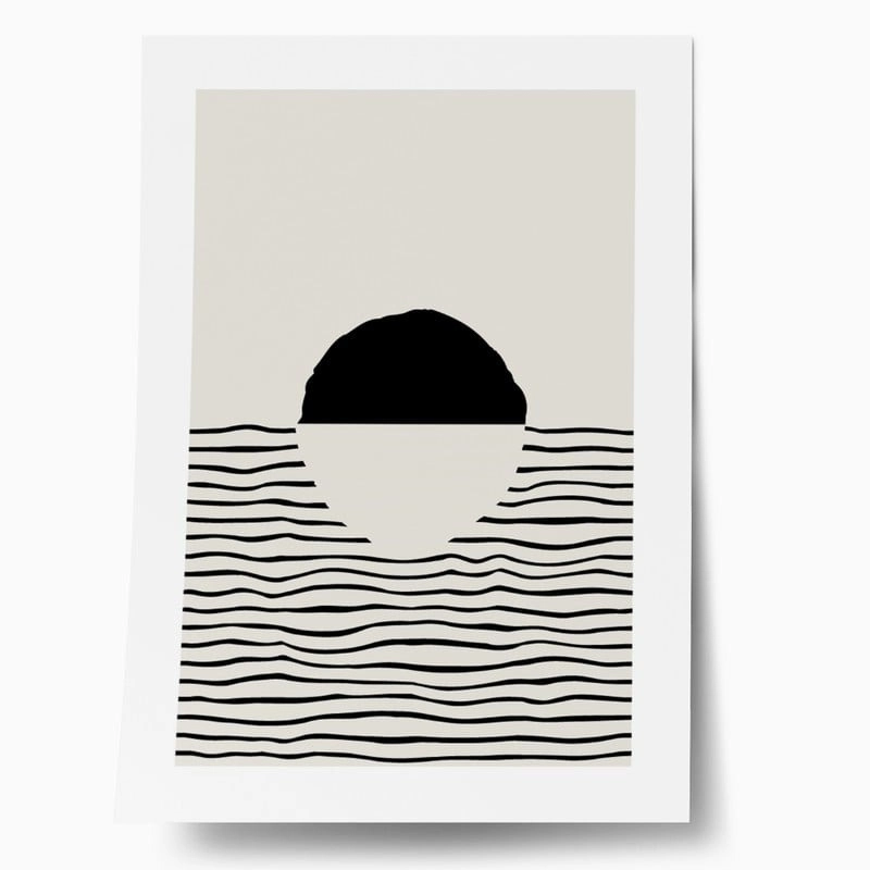 Πόστερ CREATIVE MINIMALIST ART CIRCLE