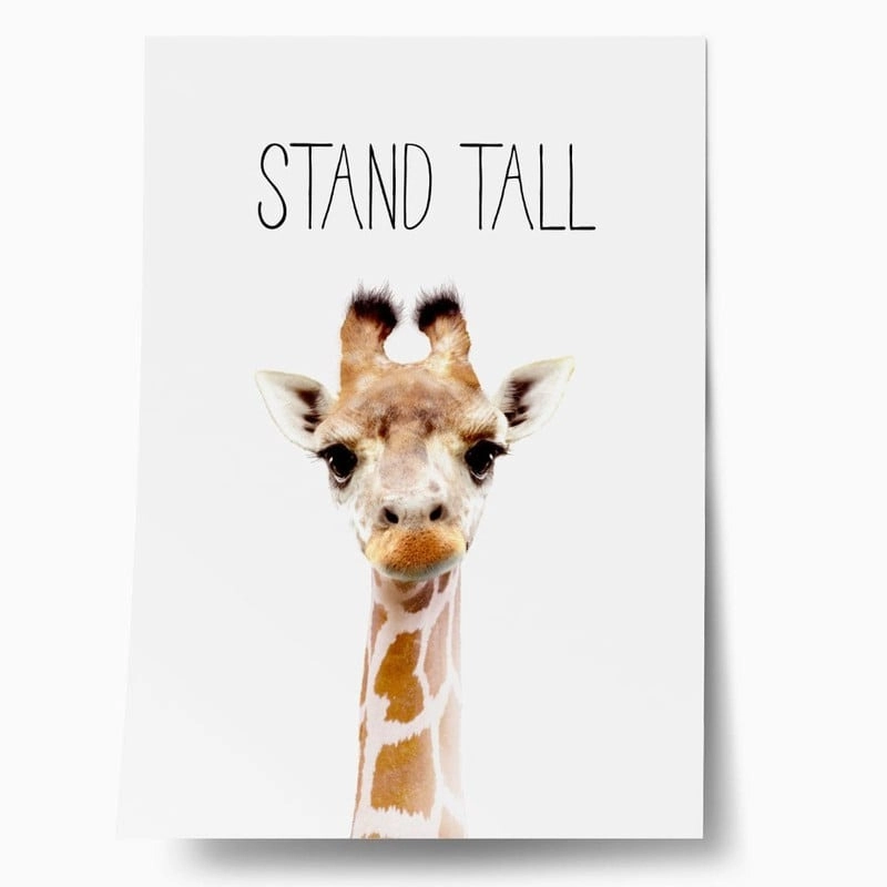 Πόστερ CUTE GIRAFFE
