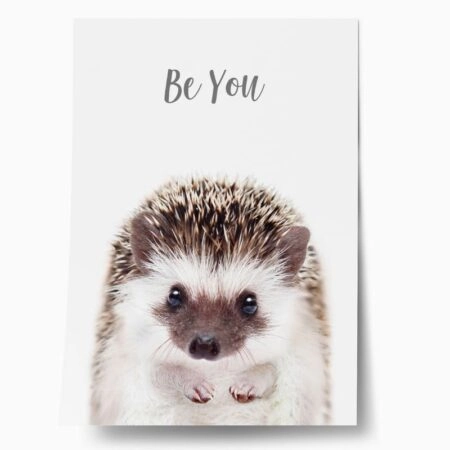 Πόστερ CUTE HEDGEHOG - Παιδικά Sticky 1