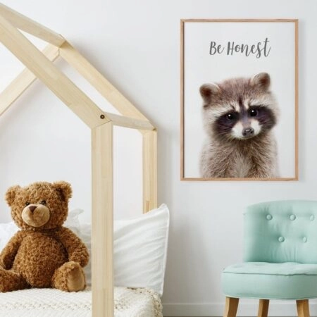 Πόστερ CUTE RACOON - Παιδικά