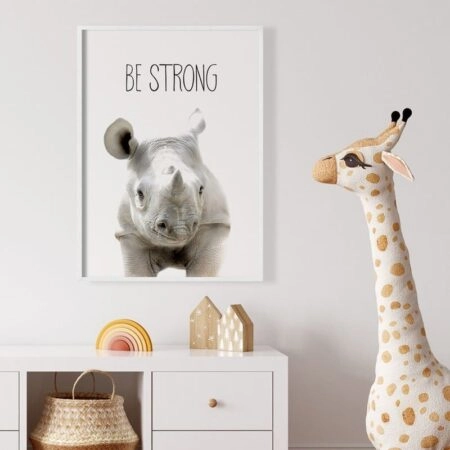 Πόστερ CUTE RHINO - Παιδικά