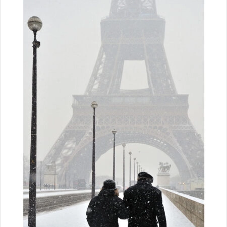 Πόστερ EIFFEL COUPLE - Πολεις - Χαρτες Sticky 2