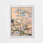 Aυτοκόλλητο ηλεκτρολογικού πίνακα VAN GOGH - ALMOND BLOSSOM PASTEL PEACH