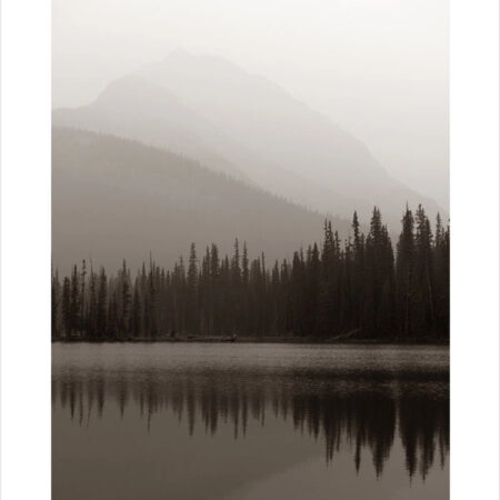 Πόστερ FOGGY MOUNTAIN LAKE - Τοπια - Φυση Sticky 2