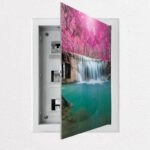 Αυτοκόλλητο ηλεκτρολογικού πίνακα FOREST WATERFALLS