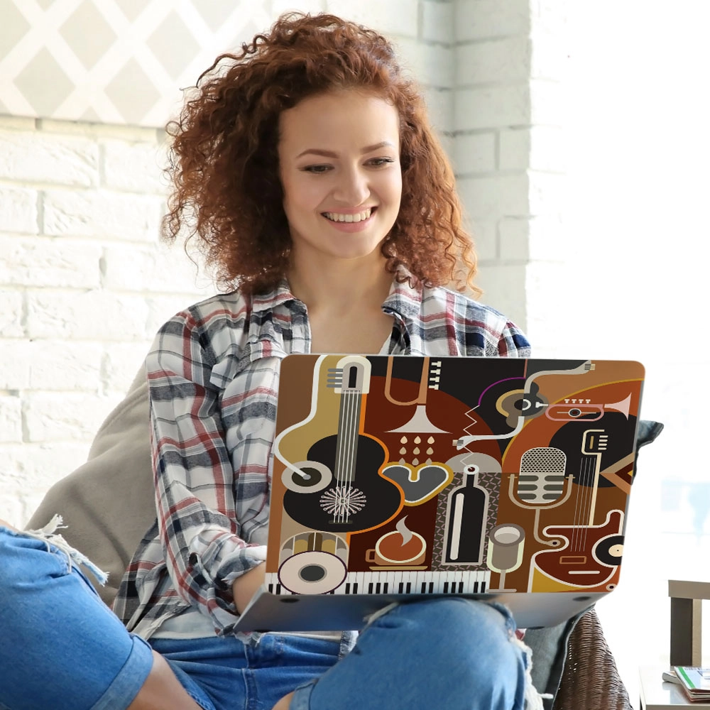 Αυτοκόλλητο Laptop JAZZ