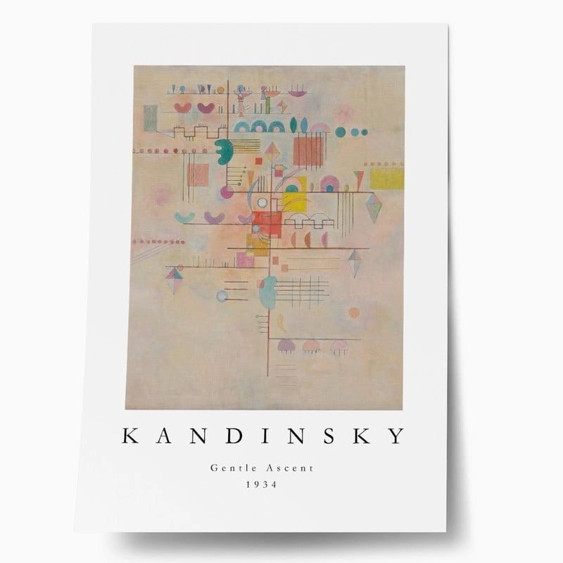 Πόστερ KANDINSKY - GENTLE ASCENT