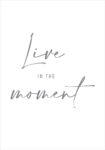 Πόστερ LIVE IN THE MOMENT
