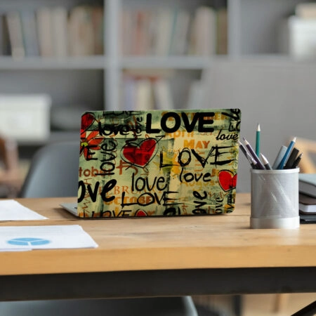 Αυτοκόλλητο Laptop LOVE GRAFFITI - Laptops Sticky 1