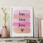Πόστερ LOVE LIVES HERE