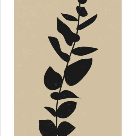 Πόστερ MINIMALIST BOTANICAL BRANCH 2 - Botanical - Λουλούδια Sticky 2