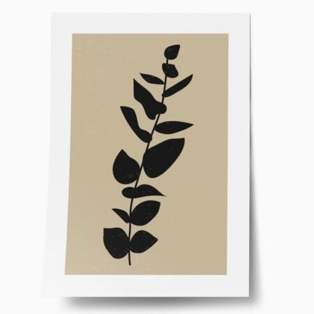 Πόστερ MINIMALIST BOTANICAL BRANCH 2 - Botanical - Λουλούδια Sticky 1